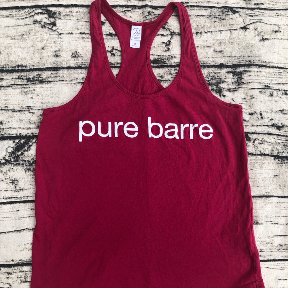 Pure Barre Raspberry Pink Tank